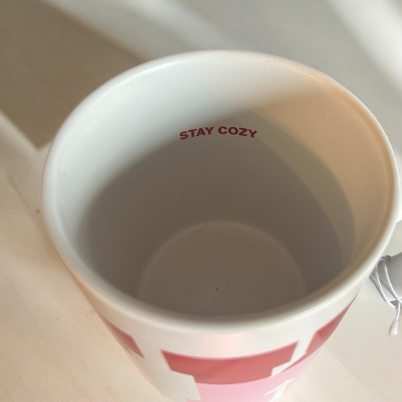 New PINK by Victoria’s Secret “Stay Cozy” Oversized Ceramic Mug 29.76 OZ NWT - Picture 6 of 7